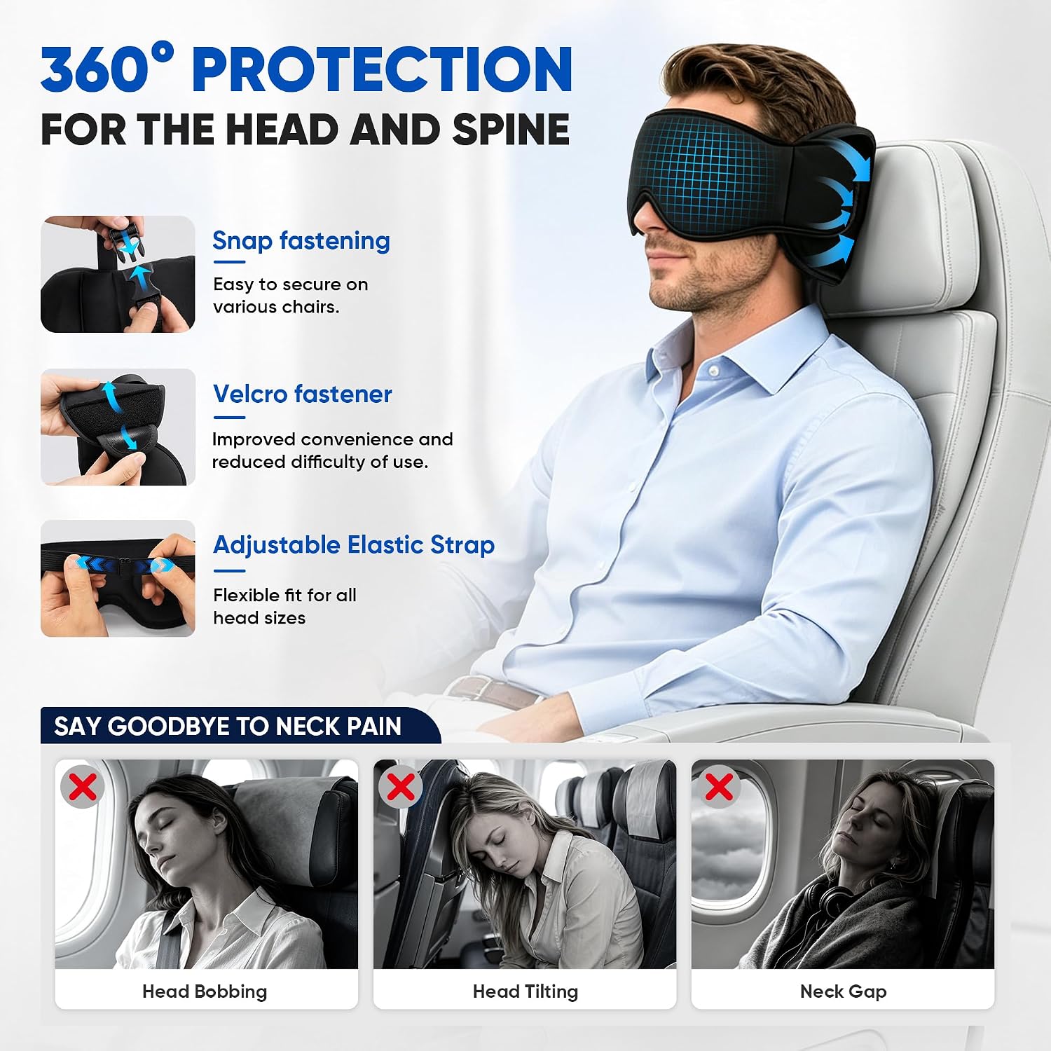 First Class 3- in-1 Travel Sleep Set