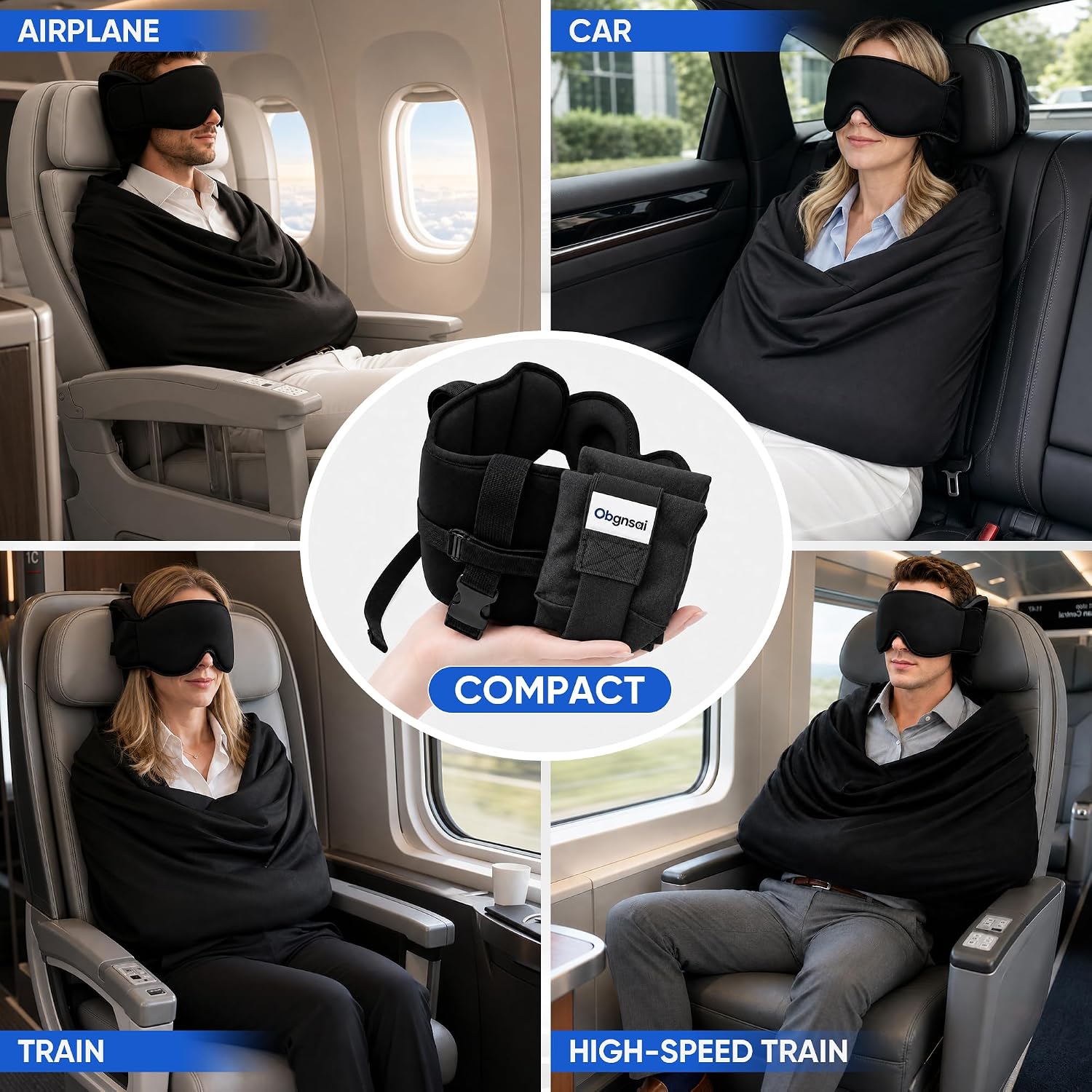 First Class 3- in-1 Travel Sleep Set